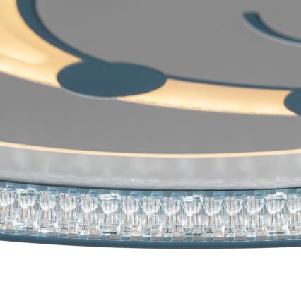 Brilagi - LED Дитячий стельовий світильник PIGGY, 70 Вт / 230 В, 3000/4500/6000 К, діаметр 45 см