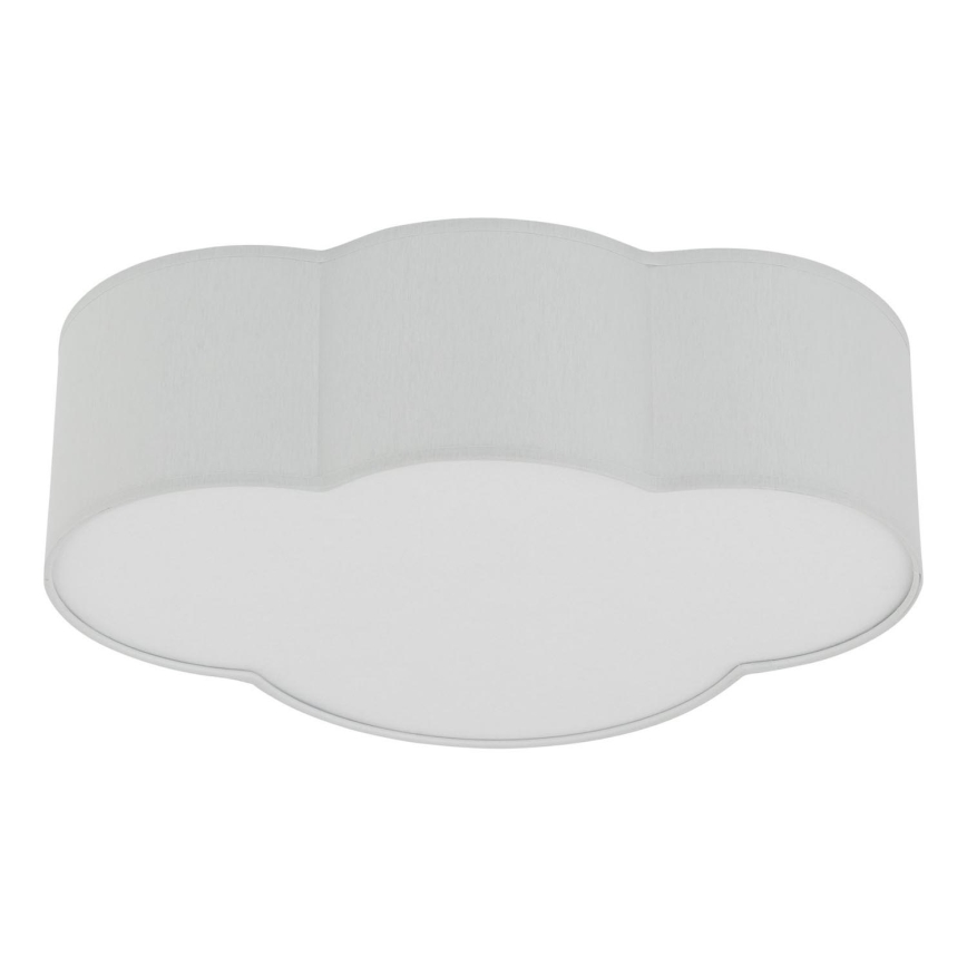 Brilagi - Дитячий стельовий світильник NIMBUS MINI 2xE27/15W/230V 31x43 см сірий