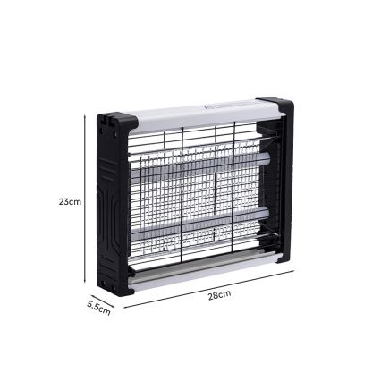 Brilagi - Электрическая ловушка для насекомых 2xUV/2W/230V 20 м²