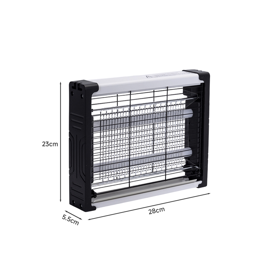 Brilagi - Электрическая ловушка для насекомых 2xUV/2W/230V 20 м²