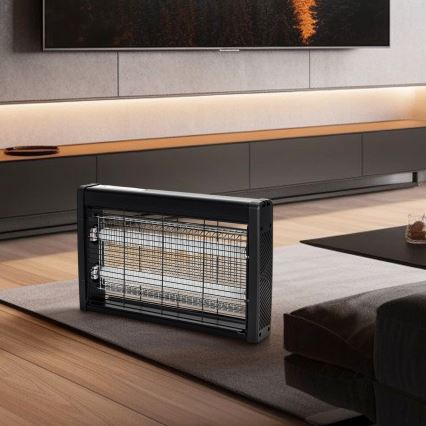 Brilagi - электрическая ловушка для насекомых 2x UV/18 Вт/230 В 100 м² черный