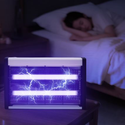 Brilagi - Электрическая ловушка для насекомых 2xУФ/15 Вт/230 В 80 м²