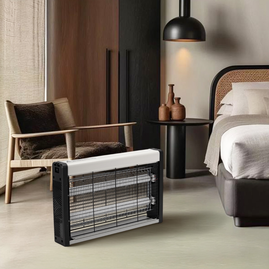 Брілагі - Електрична пастка для комах 2× УФ-лампи / 20 Вт / 230 В / 100 м²