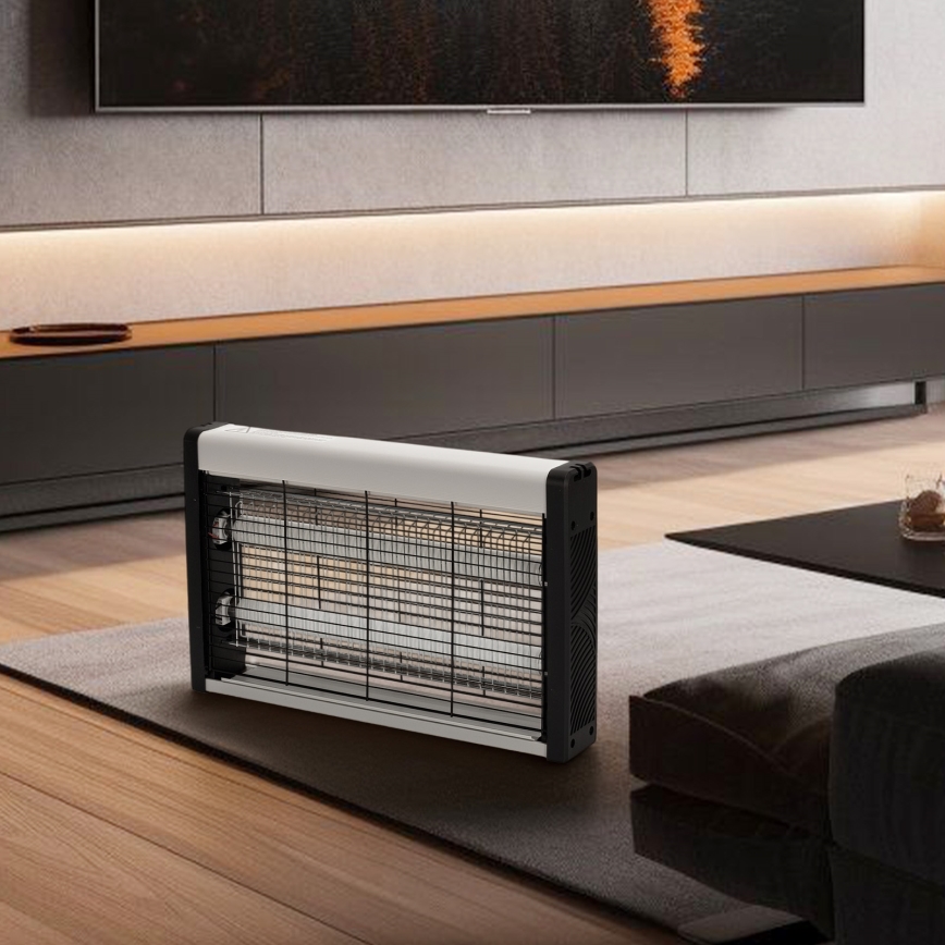 Брілагі - Електрична пастка для комах 2× УФ-лампи / 20 Вт / 230 В / 100 м²