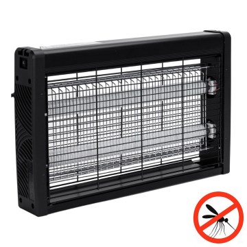 Brilagi - Електрична пастка для комах 2xUV/18W/230V 100 м² чорна