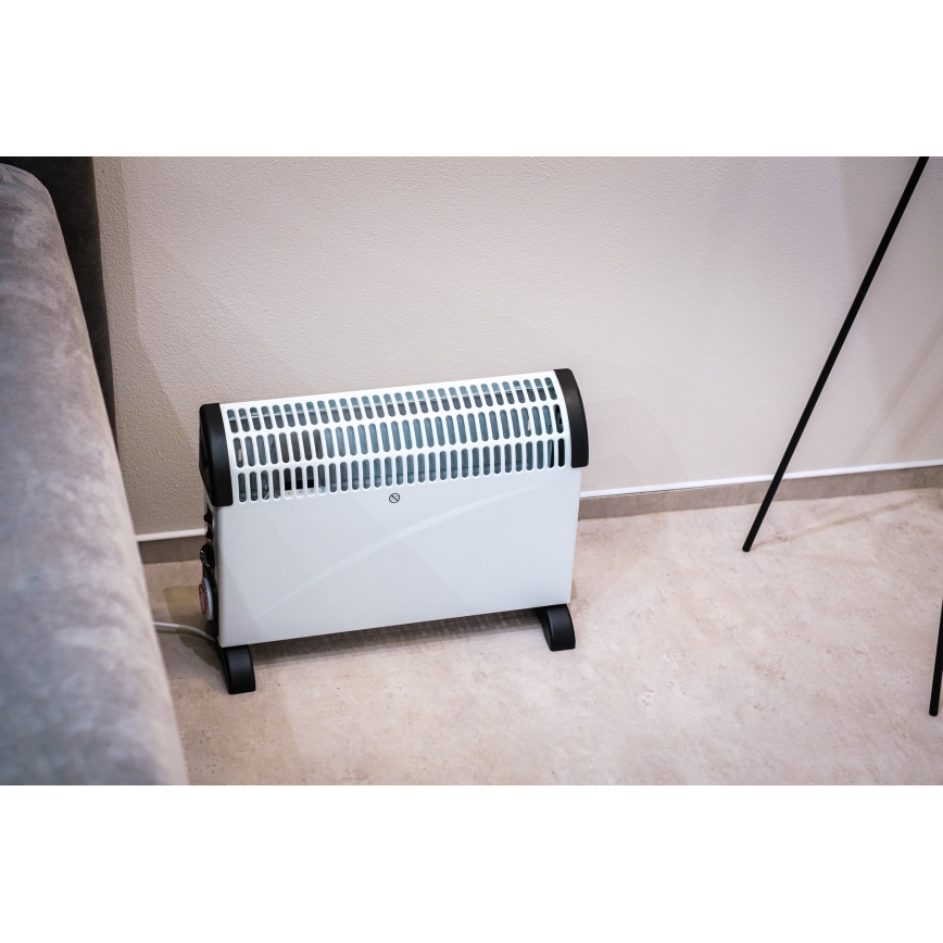 Brilagi - Електричний конвектор 750/1250/2000W таймер/термостат