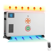 Brilagi - Електричний конвертор 1000/1300/2300W LCD/таймер/TURBO/термостат білий + ДК