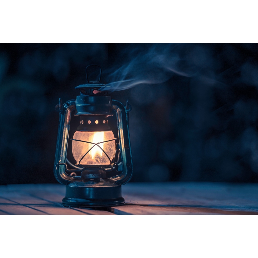 Brilagi - Гасова лампа LANTERN 19 см темно-синій