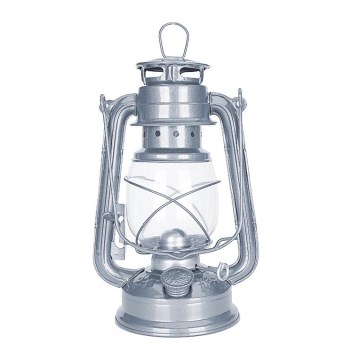 Brilagi - Гасова лампа LANTERN 24,5 см срібний