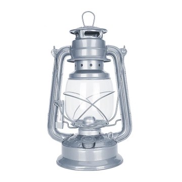 Brilagi - Гасова лампа LANTERN 28 см срібний