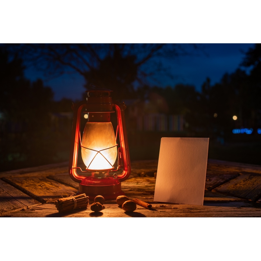 Brilagi - Гасова лампа LANTERN 31 см червоний