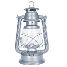 Brilagi - Гасова лампа LANTERN 28 см срібний