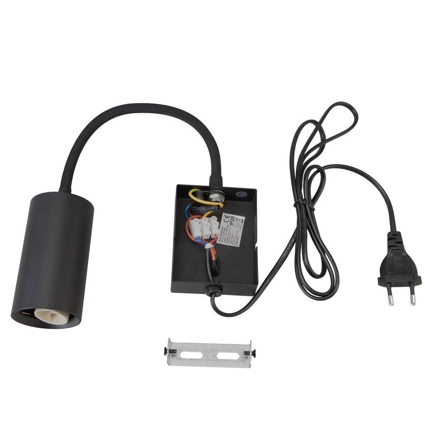 BRILAGI - гибкий настенный светильник с выключателем SELE 1xGU10/30W/230V черный