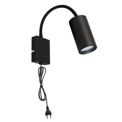 Brilagi - Гнучка настінна лампа SELE 1xGU10/30W/230V чорний