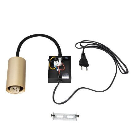 Brilagi - Гнучка настінна лампа SELE 1xGU10/30W/230V чорний/золотий