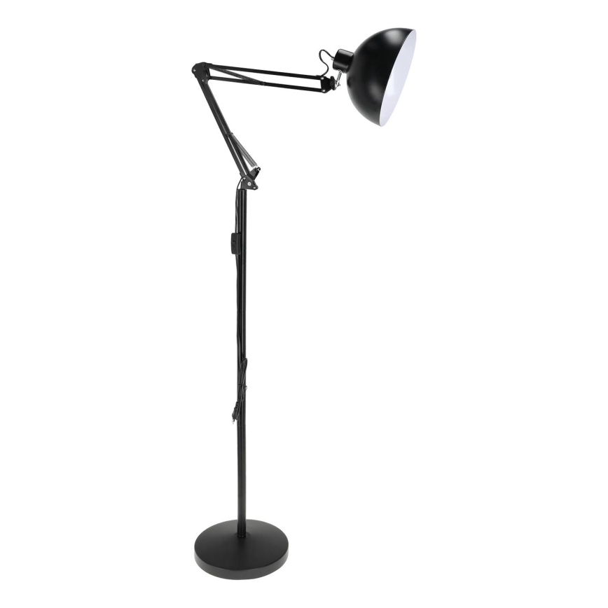 BRILAGI - Гнучка підлогова лампа TASKER 1xE27/60W/230V 157 см чорна