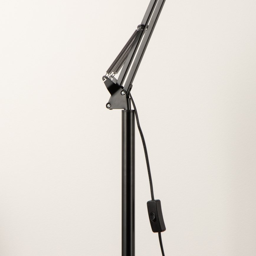 BRILAGI - Гнучка підлогова лампа TASKER 1xE27/60W/230V 157 см чорна