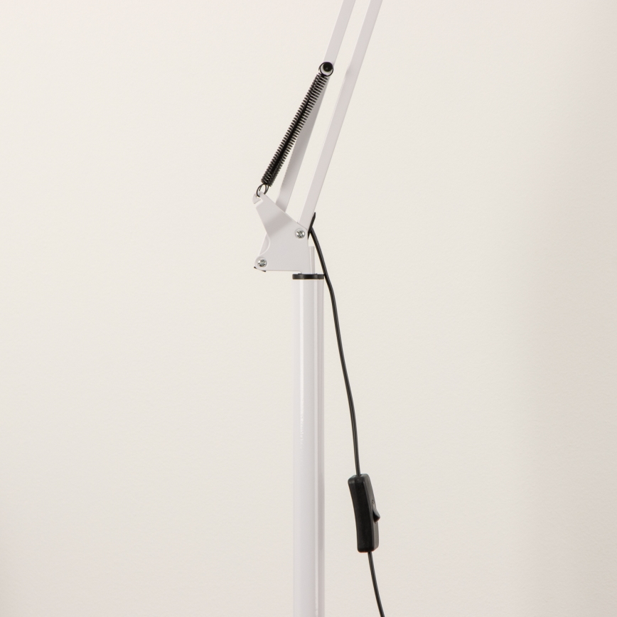 BRILAGI - Гнучка підлогова лампа TASKER 1xE27/60W/230V 184 см біла