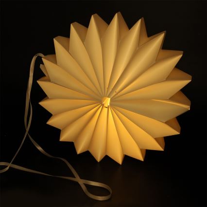 Брілагі - яскрава світлодіодна різдвяна прикраса, сніжинка 32 см, живлення 2×АА