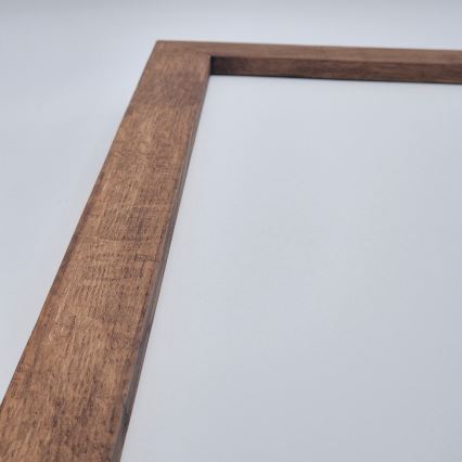 Brilagi - LED Bathroom Ceiling Light WOODY FRAME LED/50W/230V 120x30 cm IP44 Cherry Oak