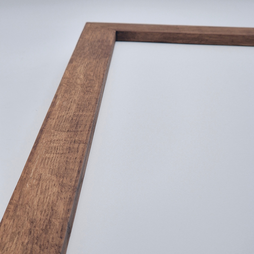 Brilagi - LED Bathroom Ceiling Light WOODY FRAME LED/50W/230V 120x30 cm IP44 Cherry Oak