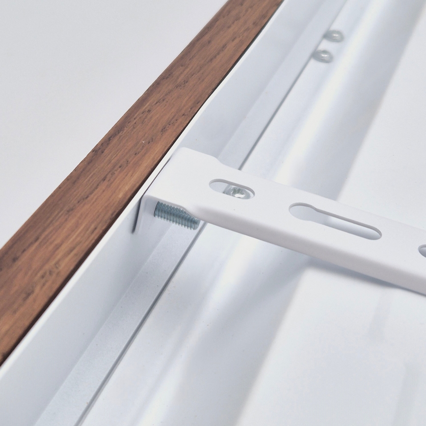 Brilagi - LED Bathroom Ceiling Light WOODY FRAME LED/50W/230V 120x30 cm IP44 Cherry Oak