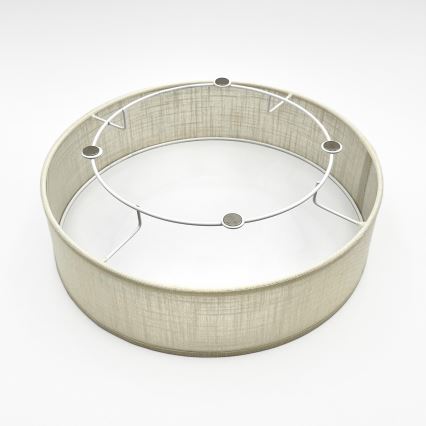 Brilagi - LED Ceiling Light BELLADONNA LED/20W/230V diameter 30 cm cream/oak