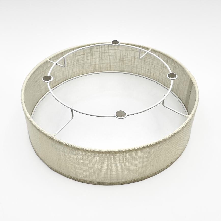 Brilagi - LED Ceiling Light BELLADONNA LED/20W/230V diameter 30 cm cream/oak