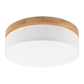 Brilagi - LED Ceiling Light BELLADONNA LED/36W/230V Ø 40 cm white/oak