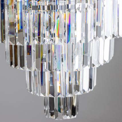 Brilagi - LED Хрустальная люстра на цепи MOZART 5xE14/40W/230V блестящий хром