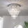 Brilagi - LED-хрустальная потолочная люстра MOZART 5xE14/40W/230V, Ø 40 см, полированный хром