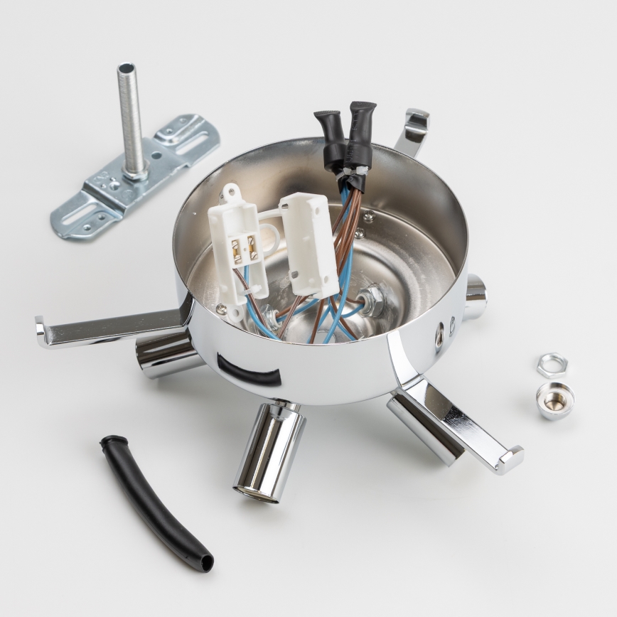 Brilagi - Светодиодная хрустальная потолочная люстра GLAMOUR 5xG9/42W/230V диаметр 46 см