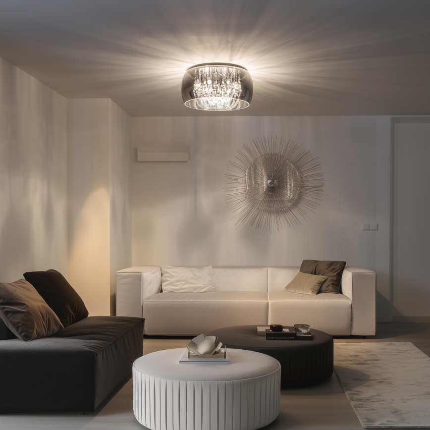 Brilagi - LED хрустальный потолочный светильник JEWEL 6xG9/42W/230V, диаметр 50 см