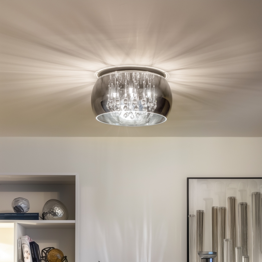 Brilagi - LED Хрустальный потолочный светильник JEWEL 5xG9/42W/230V