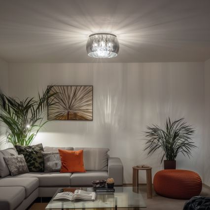Brilagi - LED Хрустальный потолочный светильник JEWEL 5xG9/42W/230V