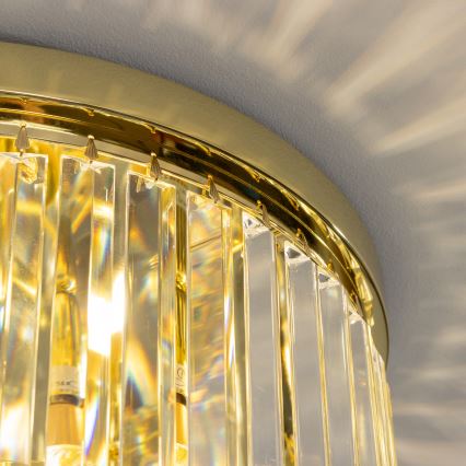 Brilagi - LED Хрустальный потолочный светильник MOZART 5xE14/40W/230V золотистый