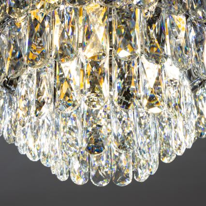 Brilagi - LED Хрустальный потолочный светильник VELURE 5xE14/40W/230V золотистый