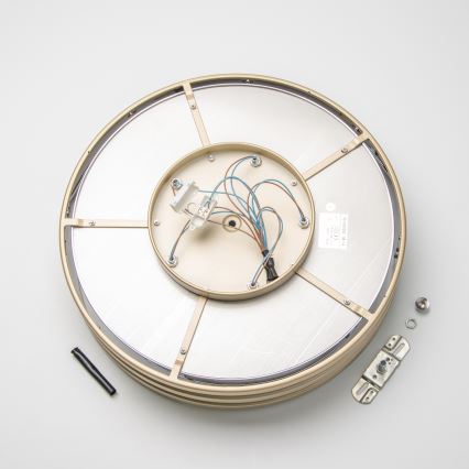 Brilagi - LED Хрустальный потолочный светильник VELURE 5xE14/40W/230V золотистый