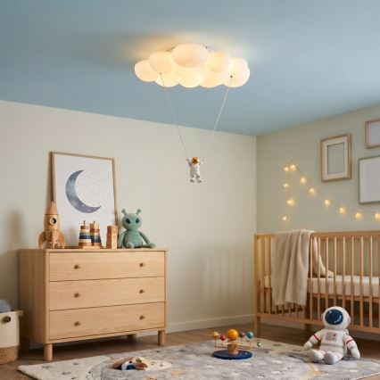 Brilagi - LED Детский потолочный светильник ASTRO LED/77W/230V белый