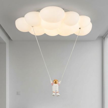 Brilagi - LED Детский потолочный светильник ASTRO LED/77W/230V белый