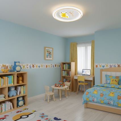 Brilagi - Детский потолочный светильник THUNDER LED, 90 Вт, 230 В, 3000/4500/6000 К, диаметр 50 см