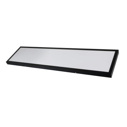 Brilagi - Дименсионен LED таванен светилник за баня FRAME SMART LED/50W/230V 30x120 см 3000-6000K IP44 черно + дистанционно управление
