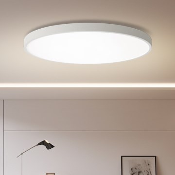 Brilagi - LED Dimmable Ceiling Fixture POOL SMART LED/128W/230V 3000-6000K 100 cm Wi-Fi Tuya White + Remote Control