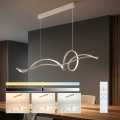 Brilagi - LED диммируемая люстра на тросе SIGNATURE LED/55W/230V 3000-6000K 120x23 cm бежевый + с пультом дистанционного управления