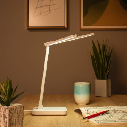 BRILAGI - LED Диммируемая настольная лампа MODO DUO LED/8W/5V 3000/4000/6500K белая