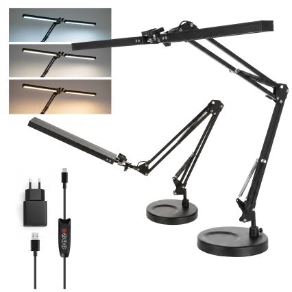 Brilagi - LED диммируемая настольная лампа VARIO LED/15W/230V 3000-6000K черная