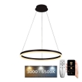 Brilagi - LED диммируемая подвесная люстра на тросе CIRCLE LED/42W/230V 3000-6500K диаметр 60 см + дистанционное управление