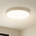 Brilagi - LED Диммируемая потолочная лампа POOL SMART LED/48W/230V Ø 40 см Wi-Fi Tuya бежевый + дистанционное управление