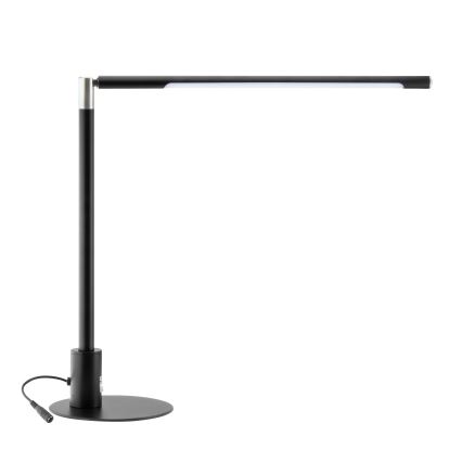 Brilagi - диммируемая сенсорная светодиодная настольная лампа с USB-портами VARIO LED/7W/230V 3000-6500K CRI 96 чёрная