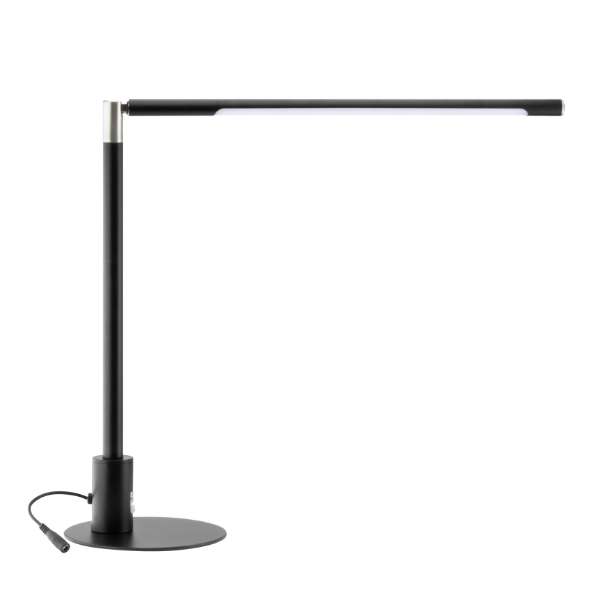 Brilagi - диммируемая сенсорная светодиодная настольная лампа с USB-портами VARIO LED/7W/230V 3000-6500K CRI 96 чёрная